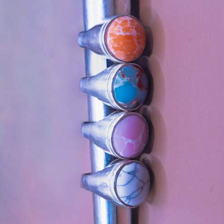 Jade Silver Ring