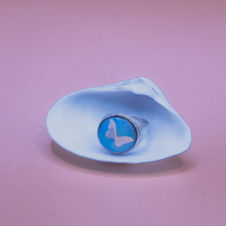 Moonstone Silver Ring