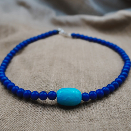 Indigo Blue Necklace