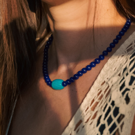 Indigo Blue Necklace
