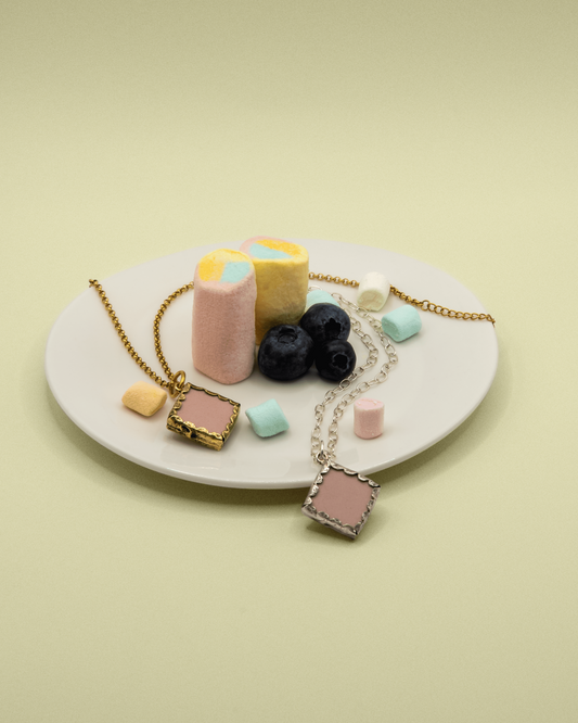 Cheesecake Pastel Necklace