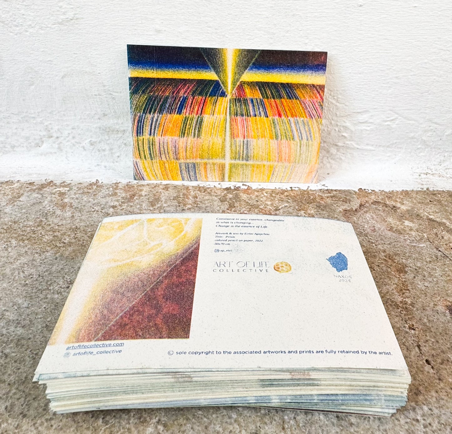 Riso - Print Post Cards, Art of Life Collective