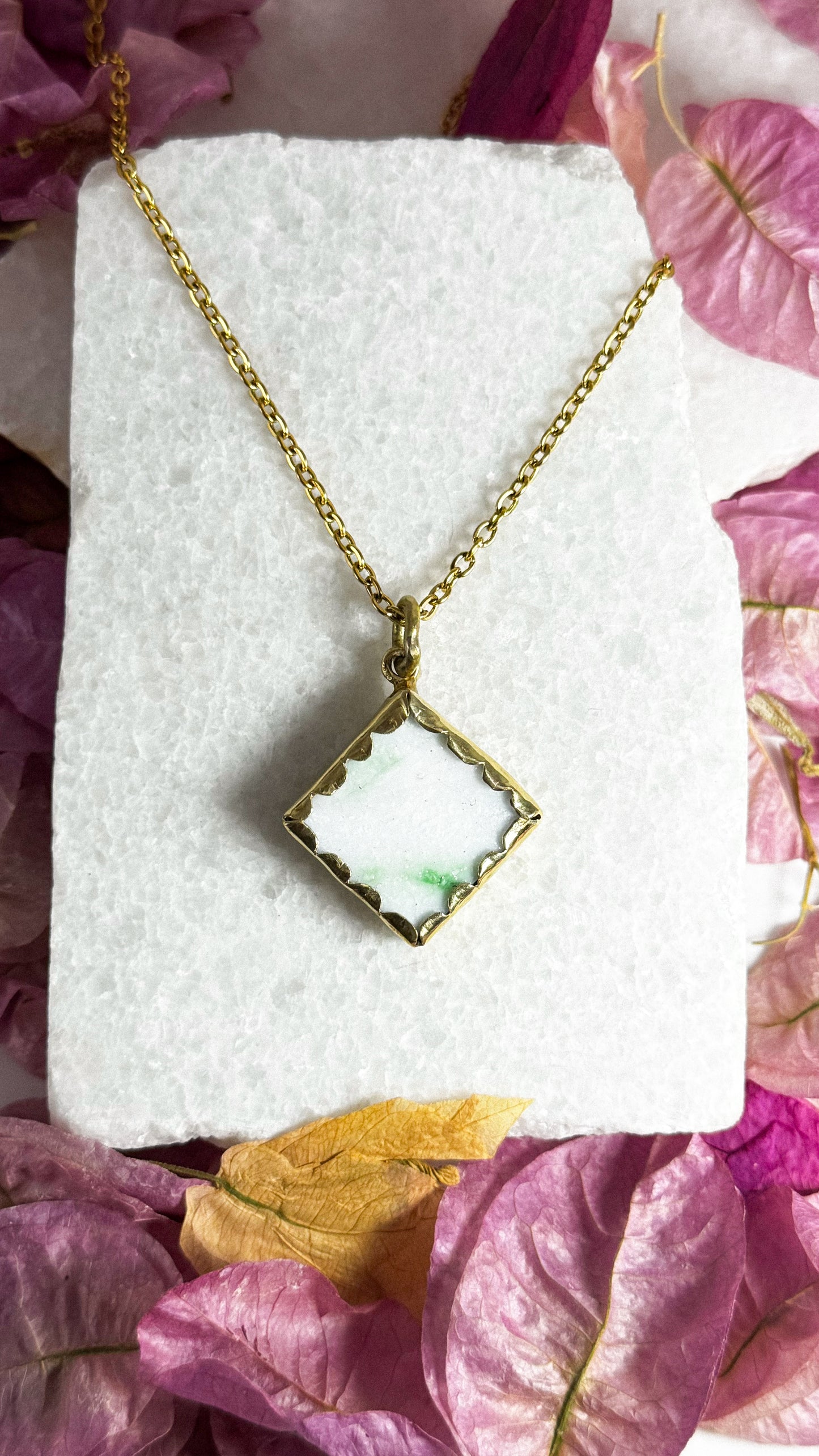 Ural Green, Esmeralda Necklace