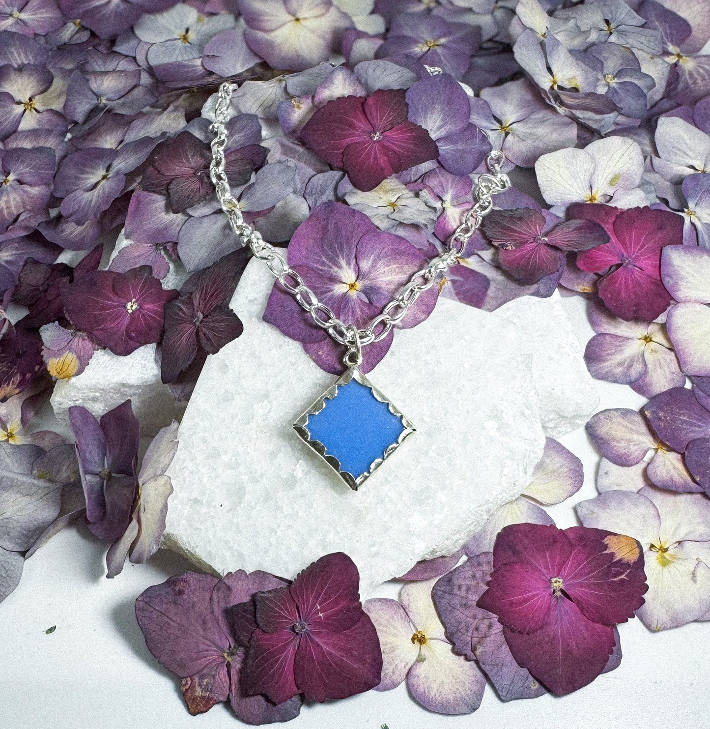 Cashmere Blue, Esmeralda Necklace